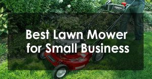 Best Lawn Mower for Small Business