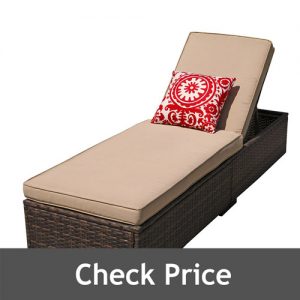 Super Patio Outdoor Adjustable Pool Lounge Chair